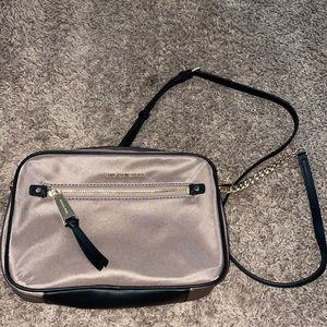 Michael kors nylon beige crossbody